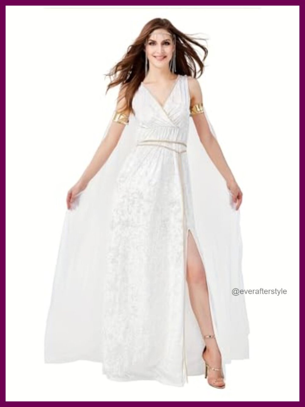 Greek Goddess Costume Sexy Athenian Toga Dress Cosplay Halloween